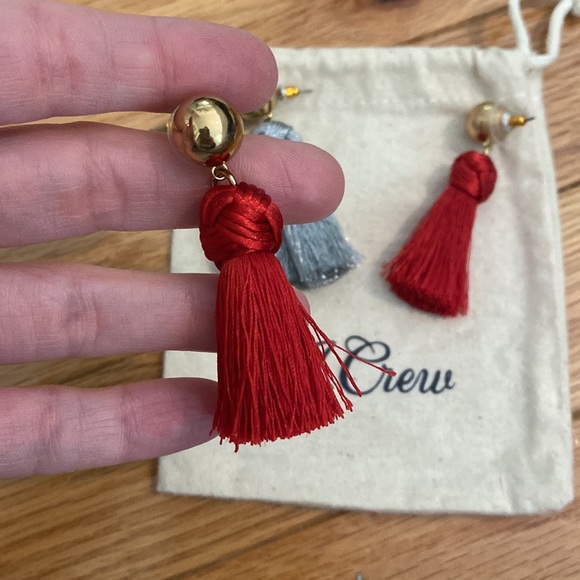 Set of 2! J. Crew Tassel Earrings - Picture 3 of 3